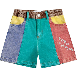 Шорты Color block от бренда Bobo Choses