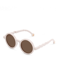 Очки BABY Round Sunglasses-Gelato Summer-Vanilla Brownie от бренда Olivio and Co