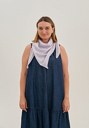 Косынка Koolig cashmere grey от бренда Peppihat