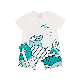Ромпер Cat and turtle от бренда Boboli