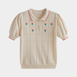 Поло Maria Cream от бренда C'ERA UNA VOLTA