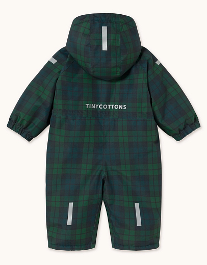 Комбинезон Green Check от бренда Tinycottons