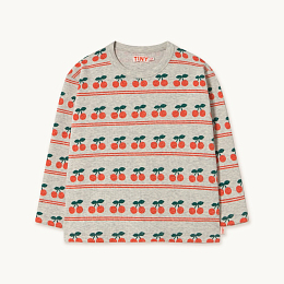 Лонгслив CHERRY PATTERN от бренда Tinycottons