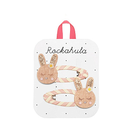 Набор заколок Полосатые кролики от бренда Rockahula Kids