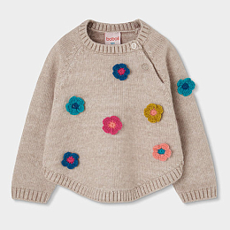 Джемпер Flowers от бренда Boboli