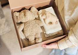 Мягкая игрушка Слоник 30 см от бренда Jollein