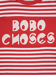Лонгслив Red stripes от бренда Bobo Choses