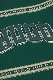 Футболка Logo Stripes от бренда HUGO Зеленый