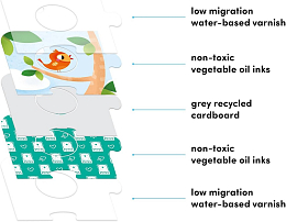 Пазл Лесные животные от бренда Banana Panda