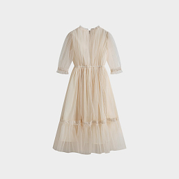 Платье Donna Cream от бренда C'ERA UNA VOLTA