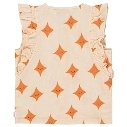 Блузка с оранжевыми звездами от бренда Tinycottons