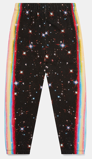 Джоггеры Cosmic Print от бренда Stella McCartney kids