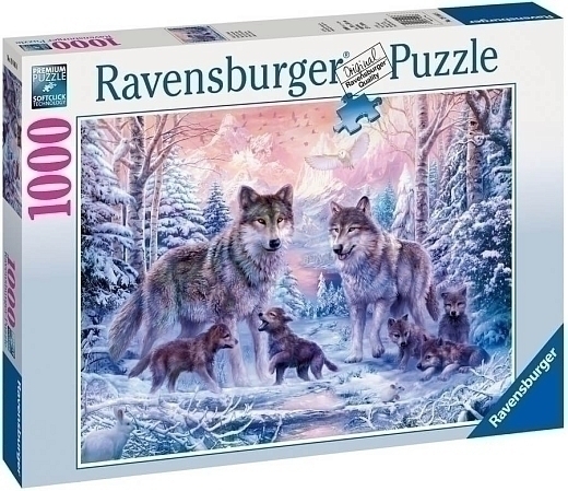 Пазл «Северные волки», 1000 эл. от бренда Ravensburger