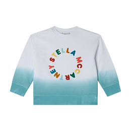 Свитшот Logo Gradient от бренда Stella McCartney kids