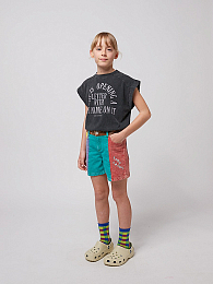 Шорты Color block от бренда Bobo Choses
