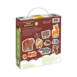 Пазл Лесные животные от бренда Banana Panda