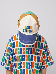 Кепка Multicolor Letters от бренда Bobo Choses