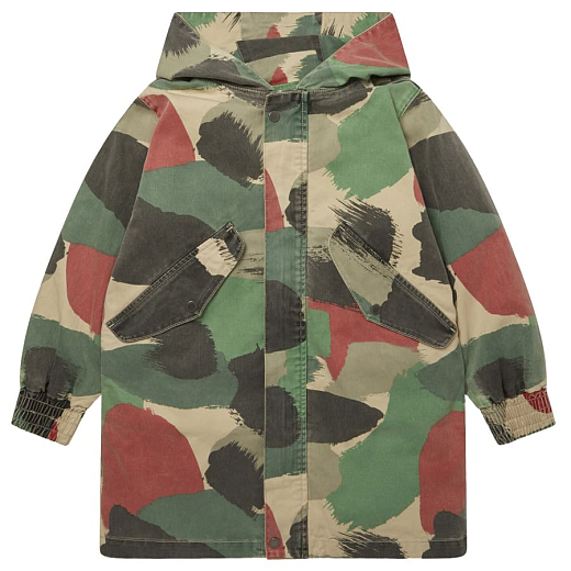 Парка Camouflage Denim от бренда Stella McCartney kids