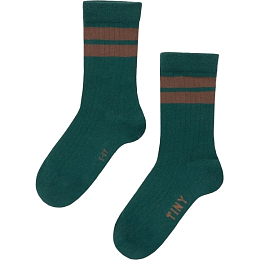 Носки Green STRIPES от бренда Tinycottons
