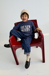 Футболка Mica Infinite Navy от бренда The New Society Темно-синий