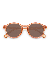 Очки JUNIOR Oval Sunglasses-Breakfast Art-Fig Pink от бренда Olivio and Co