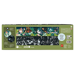 Пазл Лес 200 деталей (светится в темноте) от бренда Apli Kids