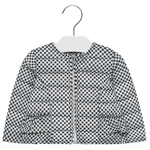 Куртка в клеточку от бренда Mayoral