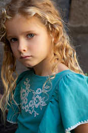 Платье Coco Emerald Green от бренда C'ERA UNA VOLTA