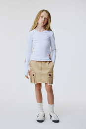 Лонгслив California White от бренда Stormies