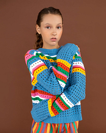 Джемпер разноцветный от бренда Stella McCartney kids