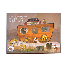 Сортер из дерева "Ноев ковчег" от бренда Egmont Toys