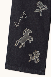 Джинсы Horses & Flowers от бренда Tinycottons