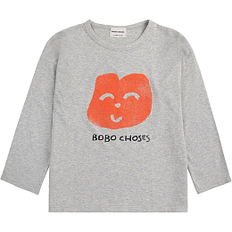 Лонгслив Joyful Face от бренда Bobo Choses