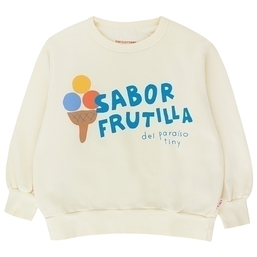 Свитшот Sabor frutilla от бренда Tinycottons