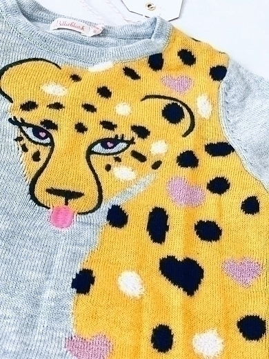 Платье с леопардом от бренда Billieblush