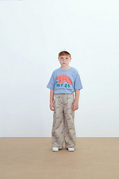 Футболка ORANGE DOG от бренда Tinycottons Серый