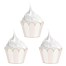 Декор для капкейков Baby Girl 6 шт от бренда Tim & Puce Factory