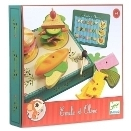 Сюжетно-ролевая игра «Сэндвичи от Эмиля и Олив» от бренда Djeco