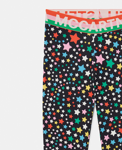 Легинсы Star Pattern от бренда Stella McCartney kids