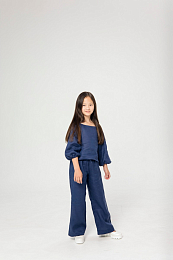 Костюм LINEN Navy от бренда Liqlo
