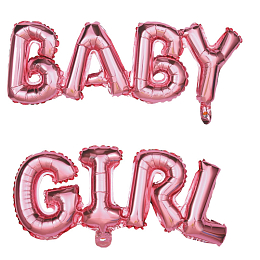Воздушный шар Baby Girl от бренда Tim & Puce Factory