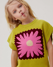 Жилет Flower от бренда CHOOCHOO