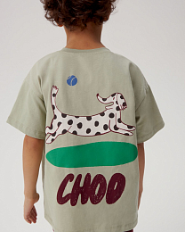 Футболка Dots Dog от бренда CHOOCHOO Серый
