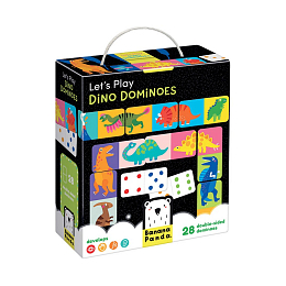 Игра домино Динозавры от бренда Banana Panda