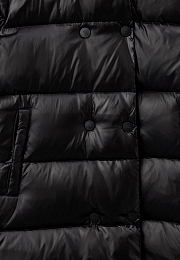 Куртка удлиненная черного цвета от бренда ADD