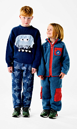 Джоггеры Monster Embroidered от бренда Stella McCartney kids