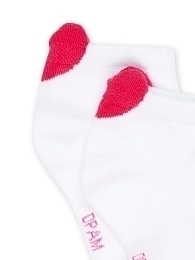 Носки укороченные белые от бренда DPAM