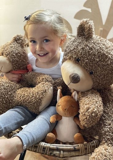 Медведь JULES от бренда Egmont Toys