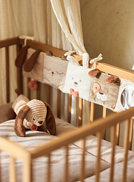 Мягкая игрушка Собачка Диего 18 см от бренда Jollein