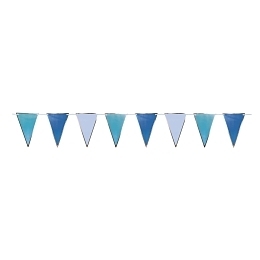 Гирлянда Синие флаги 3 м от бренда Tim & Puce Factory